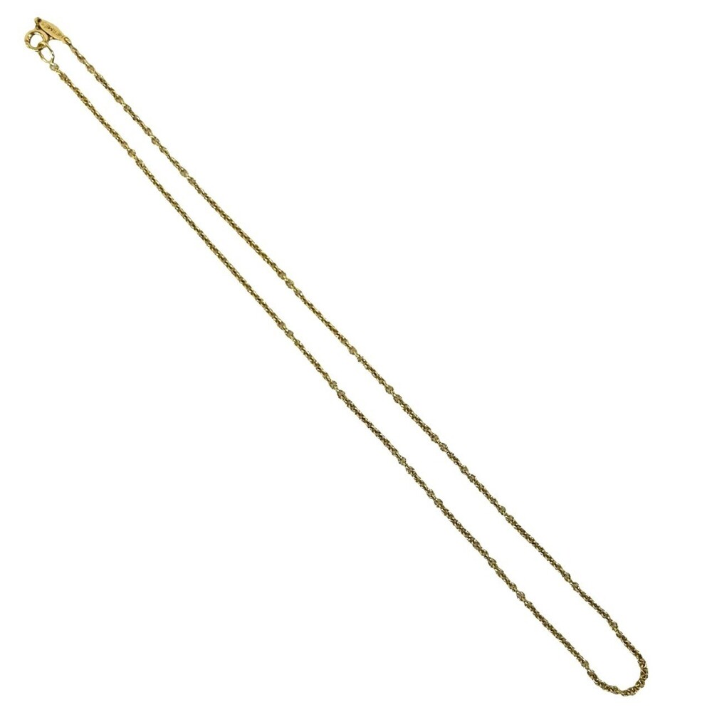 HERMES Vintage 18k Gold Necklace